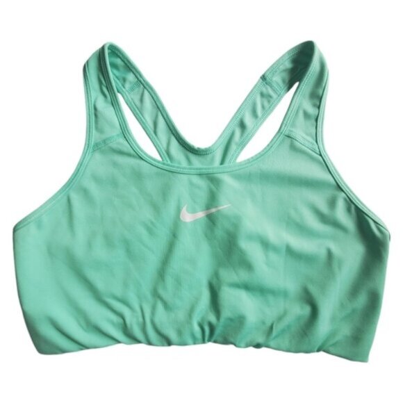 Nike Other - Nike Swoosh Aqua Green Sports Bra Size XL